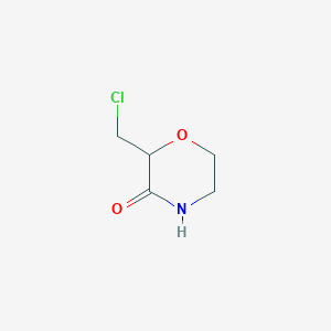 2-(Chloromethyl)morpholin-3-one