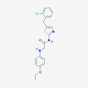 molecular formula C20H20ClN3O2S B253649 MFCD06642194 