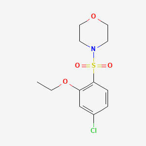 4-(4-Chloro-2-ethoxyphenyl)sulfonylmorpholine
