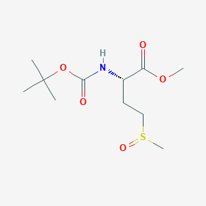 methyl (2S)-2-{[(tert-butoxy)carbonyl]amino}-4-methanesulfinylbutanoate