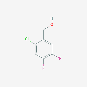 B2536523 (2-Chloro-4,5-difluorophenyl)methanol CAS No. 288154-93-8