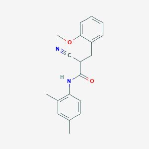 2-cyano-N-(2,4-dimethylphenyl)-3-(2-methoxyphenyl)propanamide