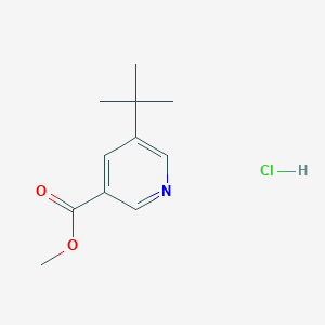 Methyl 5-(tert-butyl)nicotinate hydrochloride