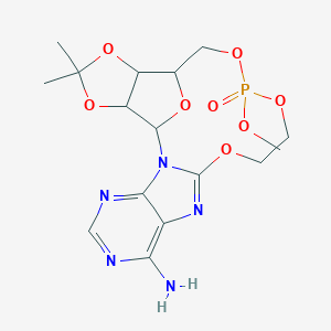 molecular formula C16H22N5O8P B025368 M-8-Heiap CAS No. 110090-92-1