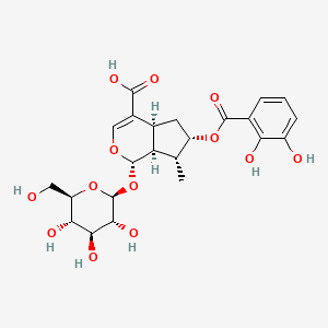 molecular formula C23H28O13 B2536844 Gentiournoside D 