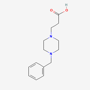 molecular formula C14H20N2O2 B2536920 3-(4-Benzylpiperazin-1-yl)propanoic acid CAS No. 174525-87-2