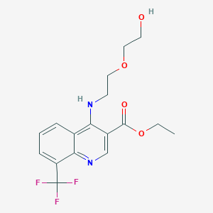 molecular formula C17H19F3N2O4 B253711 MFCD03618658 