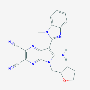 molecular formula C21H18N8O B253713 MFCD03030029 