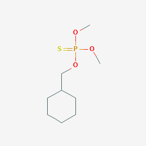 molecular formula C9H19O3PS B2537355 O-cyclohexylmethyl O,O-dimethyl phosphorothioate CAS No. 62862-13-9