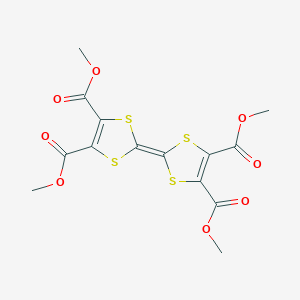 4,5-dimethyl 2-[bis(methoxycarbonyl)-2H-1,3-dithiol-2-ylidene]-2H-1,3-dithiole-4,5-dicarboxylate