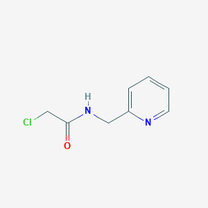 molecular formula C8H9ClN2O B2537585 2-chloro-N-(pyridin-2-ylmethyl)acetamide CAS No. 46120-62-1