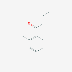molecular formula C12H16O B2537794 2-4-dimethylbutyrophenone CAS No. 35031-57-3