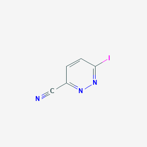 6-Iodopyridazine-3-carbonitrile