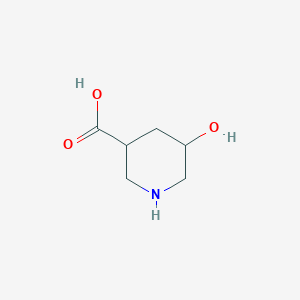 B2537865 5-hydroxypiperidine-3-carboxylic Acid CAS No. 229152-86-7; 885951-97-3