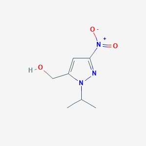 (1-isopropyl-3-nitro-1H-pyrazol-5-yl)methanol