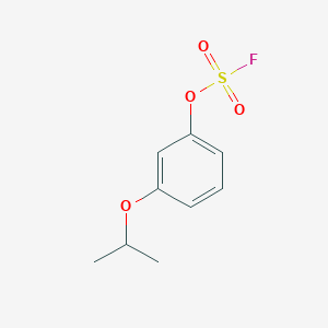1-Fluorosulfonyloxy-3-propan-2-yloxybenzene