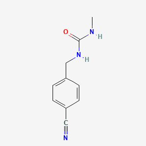 1-[(4-Cyanophenyl)methyl]-3-methylurea