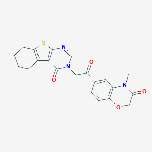 molecular formula C21H19N3O4S B253845 MFCD07754050 