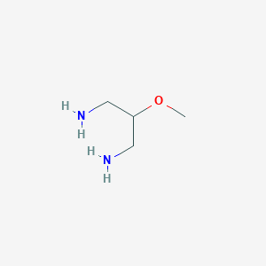 molecular formula C4H12N2O B2538538 2-Methoxypropane-1,3-diamine CAS No. 44549-37-3