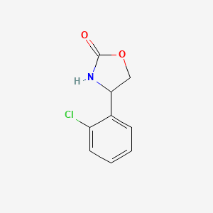 B2538987 4-(2-Chlorophenyl)-1,3-oxazolidin-2-one CAS No. 1462373-09-6