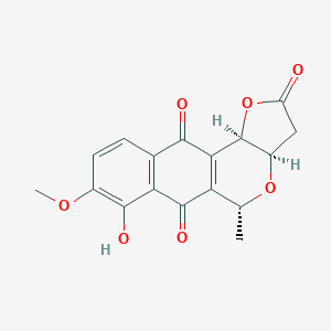 molecular formula C17H14O7 B025391 阿里索宁B1 CAS No. 108890-89-7