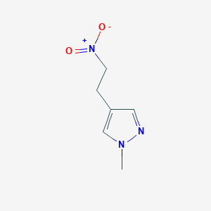 1-methyl-4-(2-nitroethyl)-1H-pyrazole