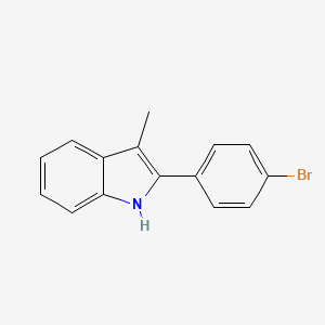 2-(4-bromophenyl)-3-methyl-1H-indole