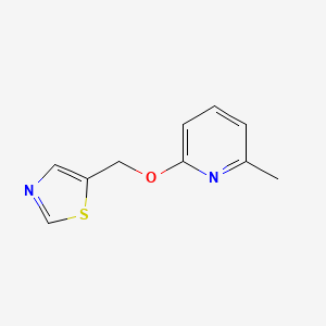 2-Methyl-6-[(1,3-thiazol-5-yl)methoxy]pyridine