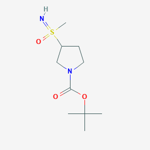 Tert-butyl 3-(methylsulfonimidoyl)pyrrolidine-1-carboxylate