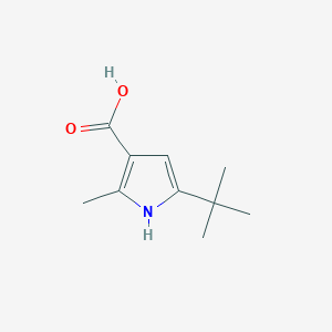 5-tert-Butyl-2-methyl-1H-pyrrole-3-carboxylic acid