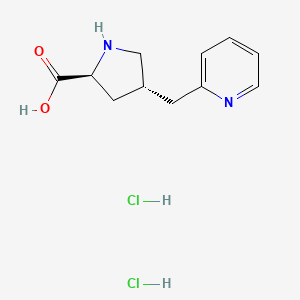 (2S,4S)-4-(Pyridin-2-ylmethyl)pyrrolidine-2-carboxylic acid dihydrochloride