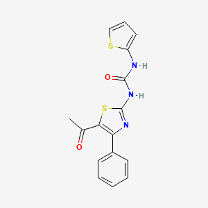1-(5-Acetyl-4-phenylthiazol-2-yl)-3-(thiophen-2-yl)urea