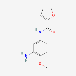 N-(3-amino-4-methoxyphenyl)furan-2-carboxamide