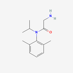 B2539744 2-amino-N-(2,6-dimethylphenyl)-N-(propan-2-yl)acetamide CAS No. 71359-23-4