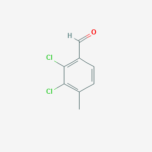 molecular formula C8H6Cl2O B2539827 2,3-Dichloro-4-methylbenzaldehyde CAS No. 170879-71-7