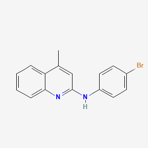 N-(4-bromophenyl)-4-methylquinolin-2-amine
