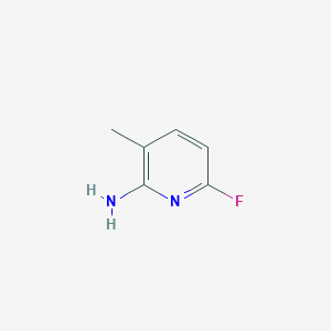 molecular formula C6H7FN2 B2539840 6-Fluoro-3-methylpyridin-2-amine CAS No. 1393576-76-5