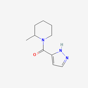 (2-Methylpiperidin-1-yl)-(1H-pyrazol-5-yl)methanone
