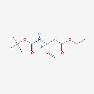 N-Boc-(+/-)-ethyl-3-aminopent-4-enoate