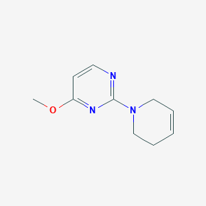 molecular formula C10H13N3O B2539936 2-(3,6-Dihydro-2H-pyridin-1-yl)-4-methoxypyrimidine CAS No. 2319802-90-7