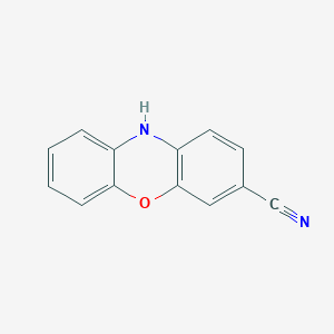 molecular formula C13H8N2O B2539983 10H-phenoxazine-3-carbonitrile CAS No. 349453-39-0
