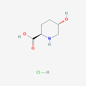 (2R,5S)-5-Hydroxypiperidine-2-carboxylic acid hydrochloride