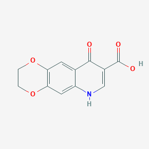 9-hydroxy-2H,3H-[1,4]dioxino[2,3-g]quinoline-8-carboxylic acid