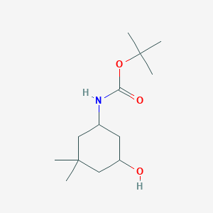 Tert-butyl n-(5-hydroxy-3,3-dimethylcyclohexyl)carbamate