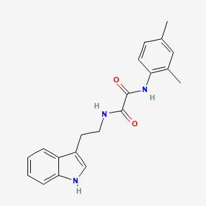 N'-(2,4-dimethylphenyl)-N-[2-(1H-indol-3-yl)ethyl]oxamide