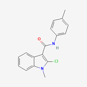 2-chloro-1-methyl-N-(4-methylphenyl)-1H-indole-3-carboxamide