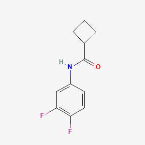 N-(3,4-difluorophenyl)cyclobutanecarboxamide