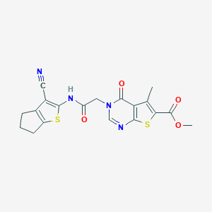 molecular formula C19H16N4O4S2 B254063 MFCD04065446 