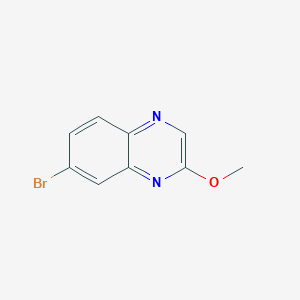 molecular formula C9H7BrN2O B2540747 7-Bromo-2-methoxyquinoxaline CAS No. 212327-10-1