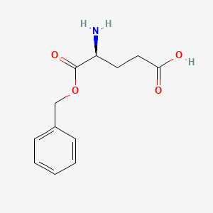 molecular formula C12H15NO4 B2540942 (S)-4-Amino-5-(benzyloxy)-5-oxopentanoic acid CAS No. 13030-09-6; 1676-73-9